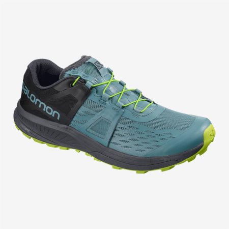 Salomon ULTRA PRO Mens Trail Running Shoes Blue | Salomon South Africa